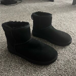 UGG Black Classic Mini Boots